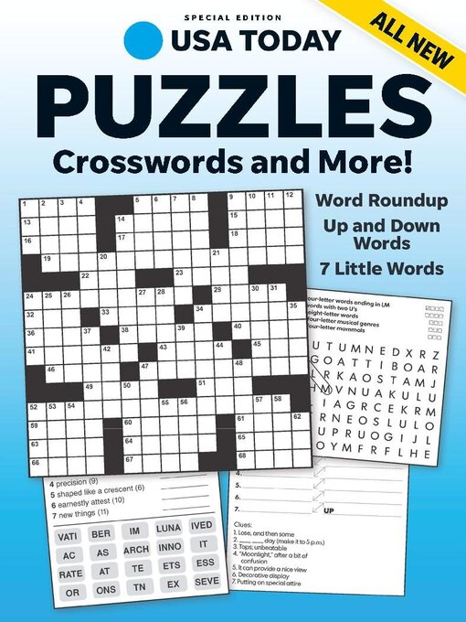 Title details for USA Today Puzzles, Crosswords and More! (Blue Edition) by Dotdash Meredith - Available